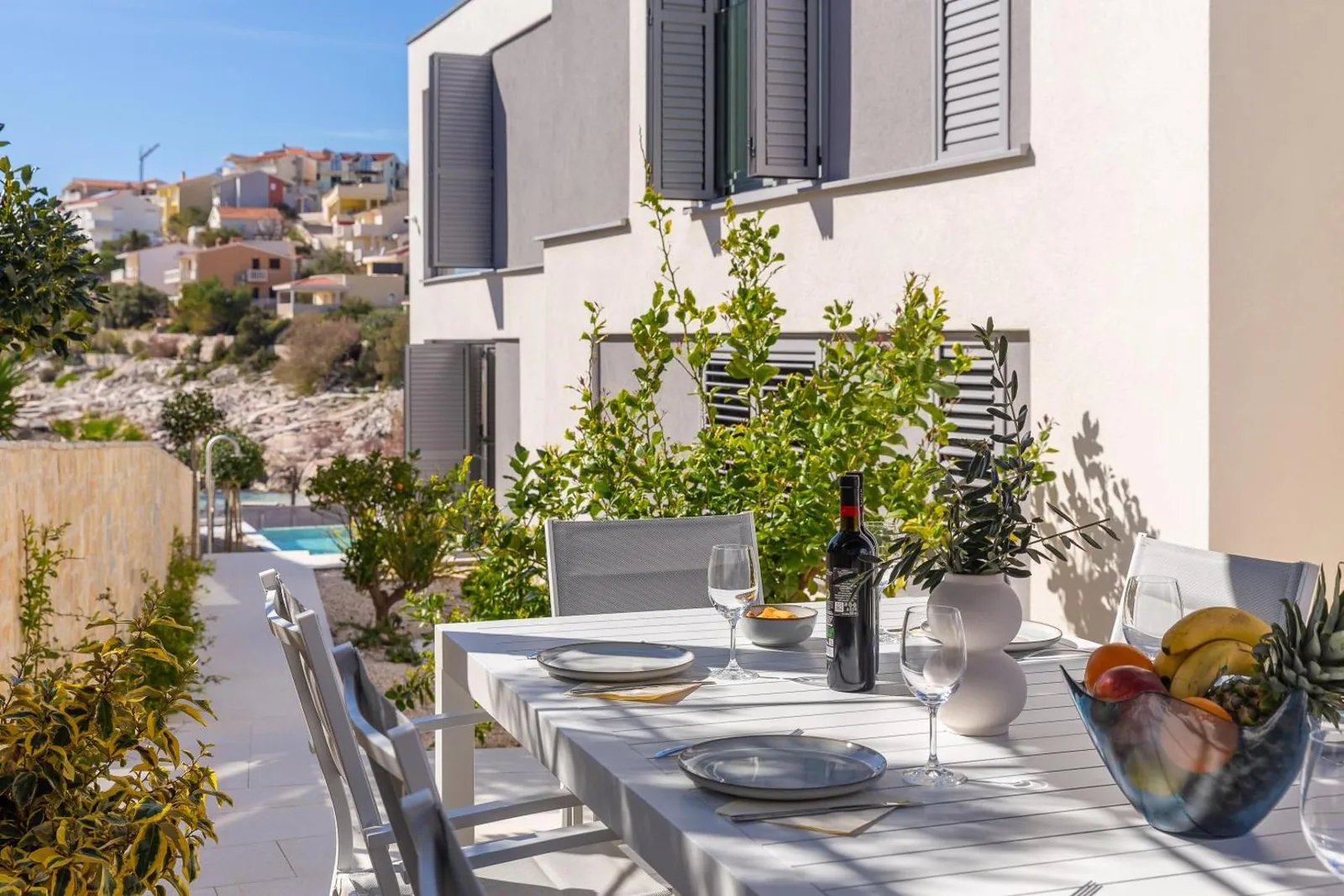 Golden Beach Luxury Villa — Terrasse